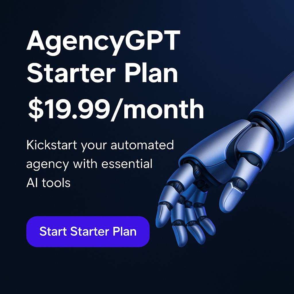AgencyGPT Starter Plan